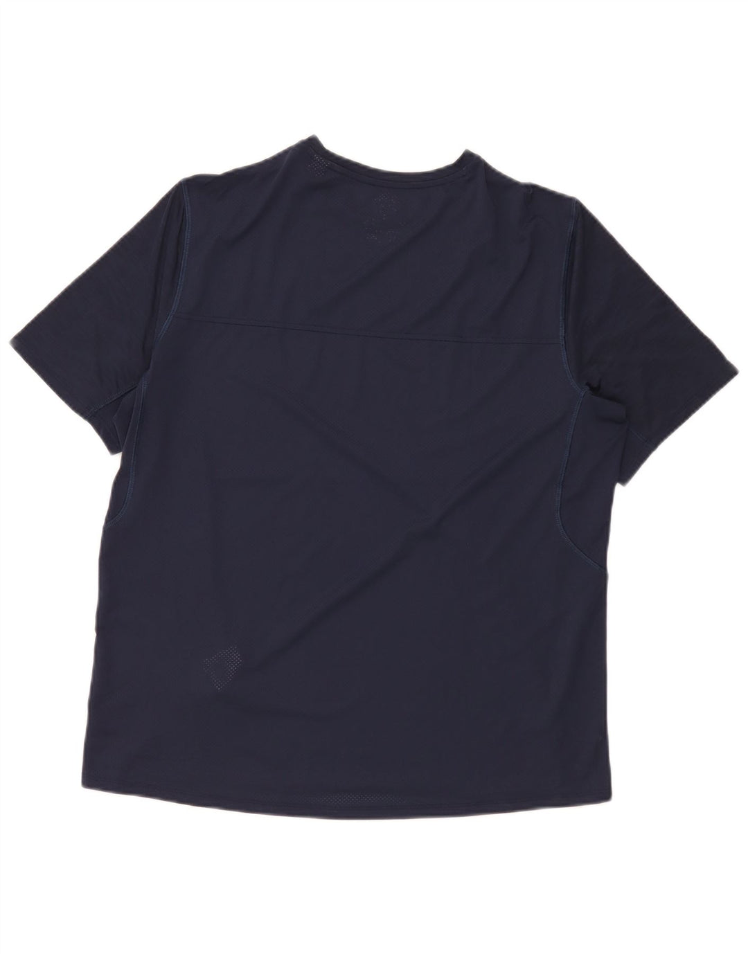 Ανδρικό T-Shirt Reebok Top Large Navy Blue Polyester