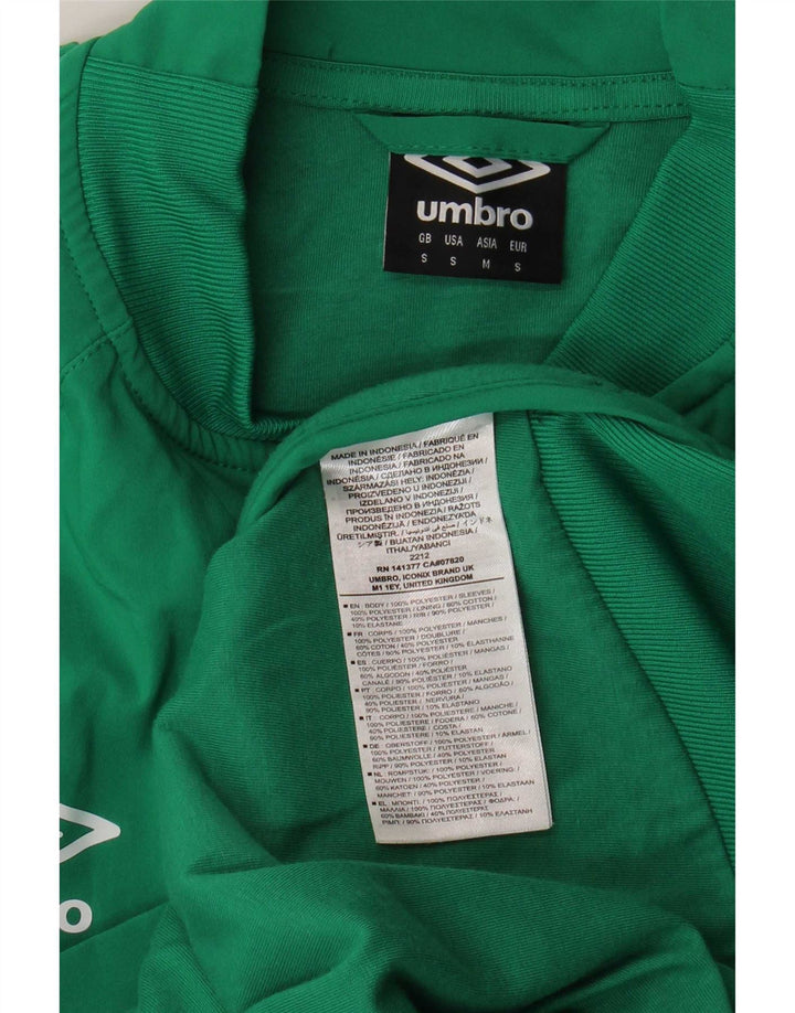 Ανδρική φόρμα Umbro Ireland Top Jacket Μικρό Πράσινο Πολυεστέρα