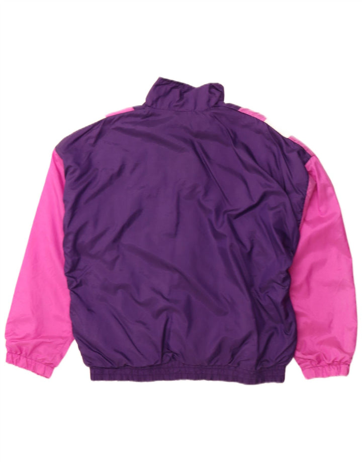 Active γυναικεία αθλητική φόρμα Top Jacket UK 14 Medium Purple Polyamide