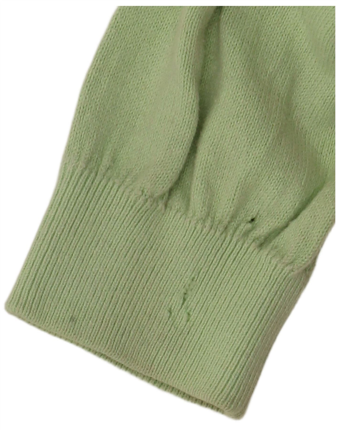 BENETTON Γυναικείο πουκάμισο πόλο UK 16 Large Green Colourblock Βαμβακερό