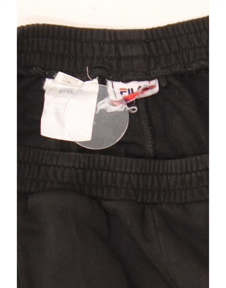 Ανδρική φόρμα γραφική Fila Παντελόνι Joggers Μεσαίο Μαύρο
