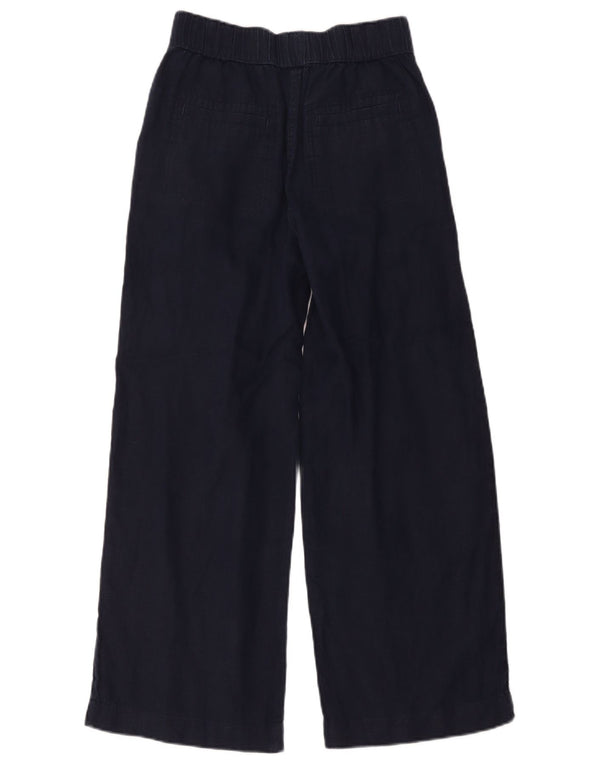 Marks & Spencer Γυναικείο ψηλόμεσο παντελόνι Chino UK 8 Small W28 L26 Navy Bl