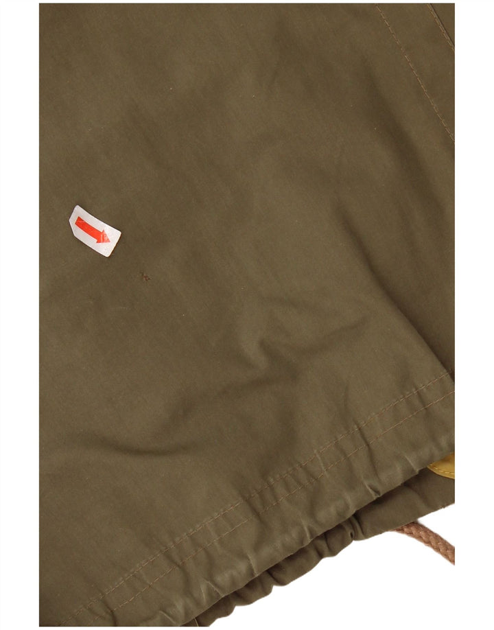 Stratos Mens Bomber Jacket UK 40 Large Khaki Polyester