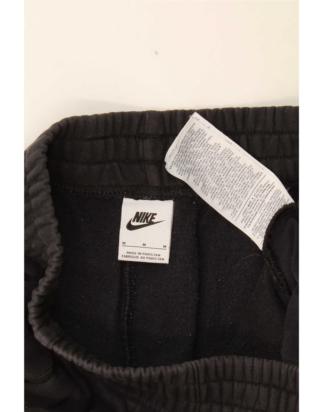 Ανδρική φόρμα Nike Παντελόνι Joggers Μεσαίο μαύρο βαμβακερό