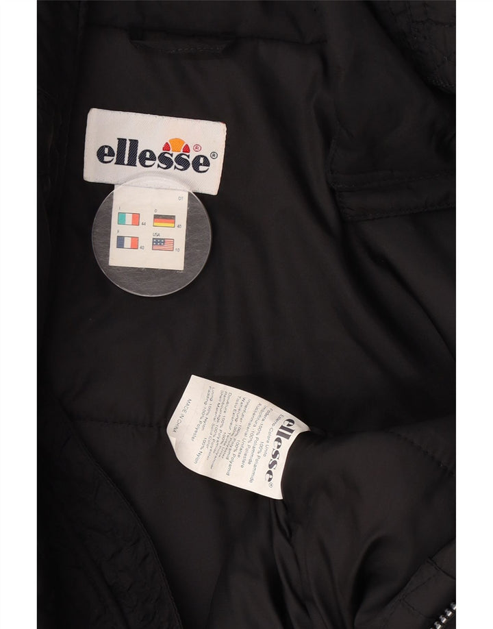 Ellesse Γυναικείο Μπουφάν με επένδυση IT 44 Μεσαίο Μαύρο Πολυαμίδιο