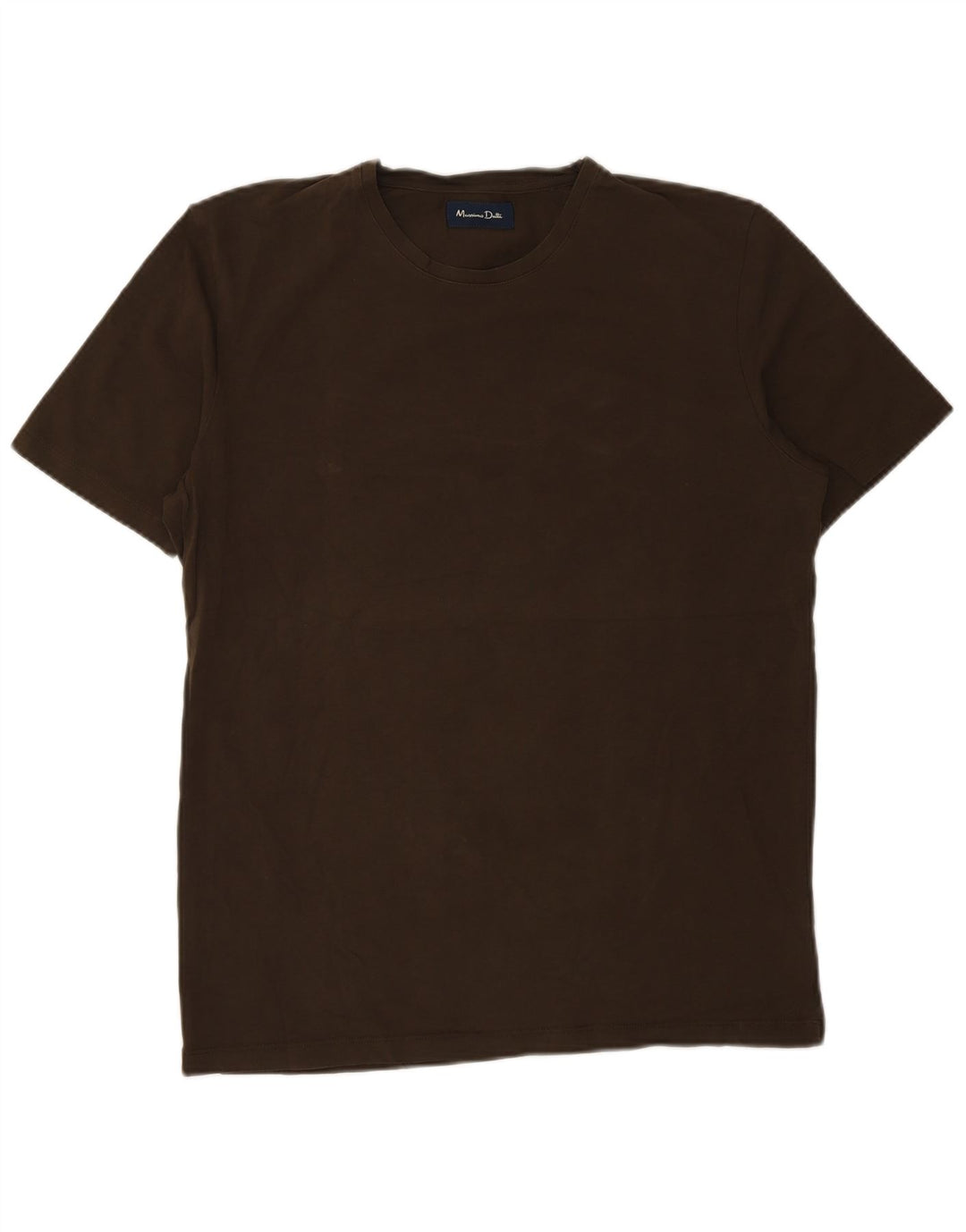 MASSIMO DUTTI Ανδρικό T-Shirt Top Larg Καφέ