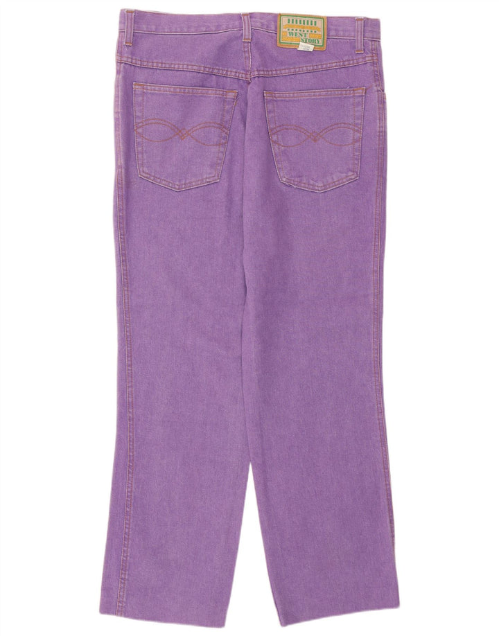 Ανδρικό τζιν ίσιο West Story IT 48 Medium W34 L28 Purple