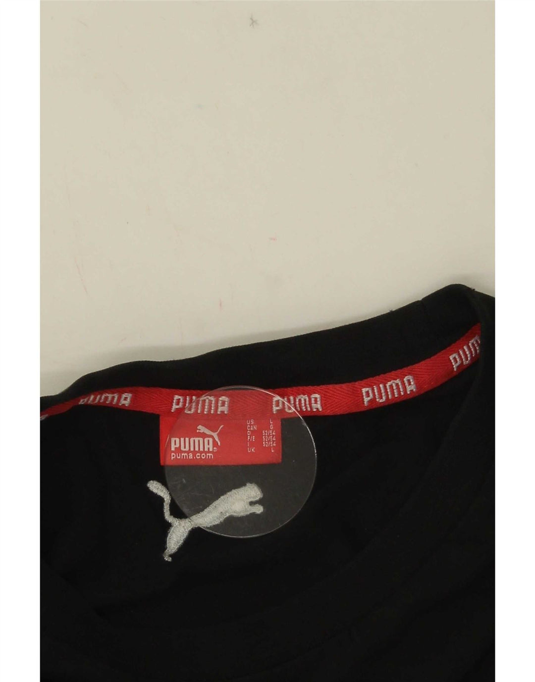 Ανδρικό γραφικό T-Shirt Puma Top Large Μαύρο
