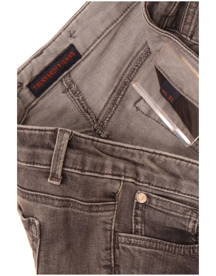 Ανδρικό τζιν Trussardi Slim W31 L27 Γκρι
