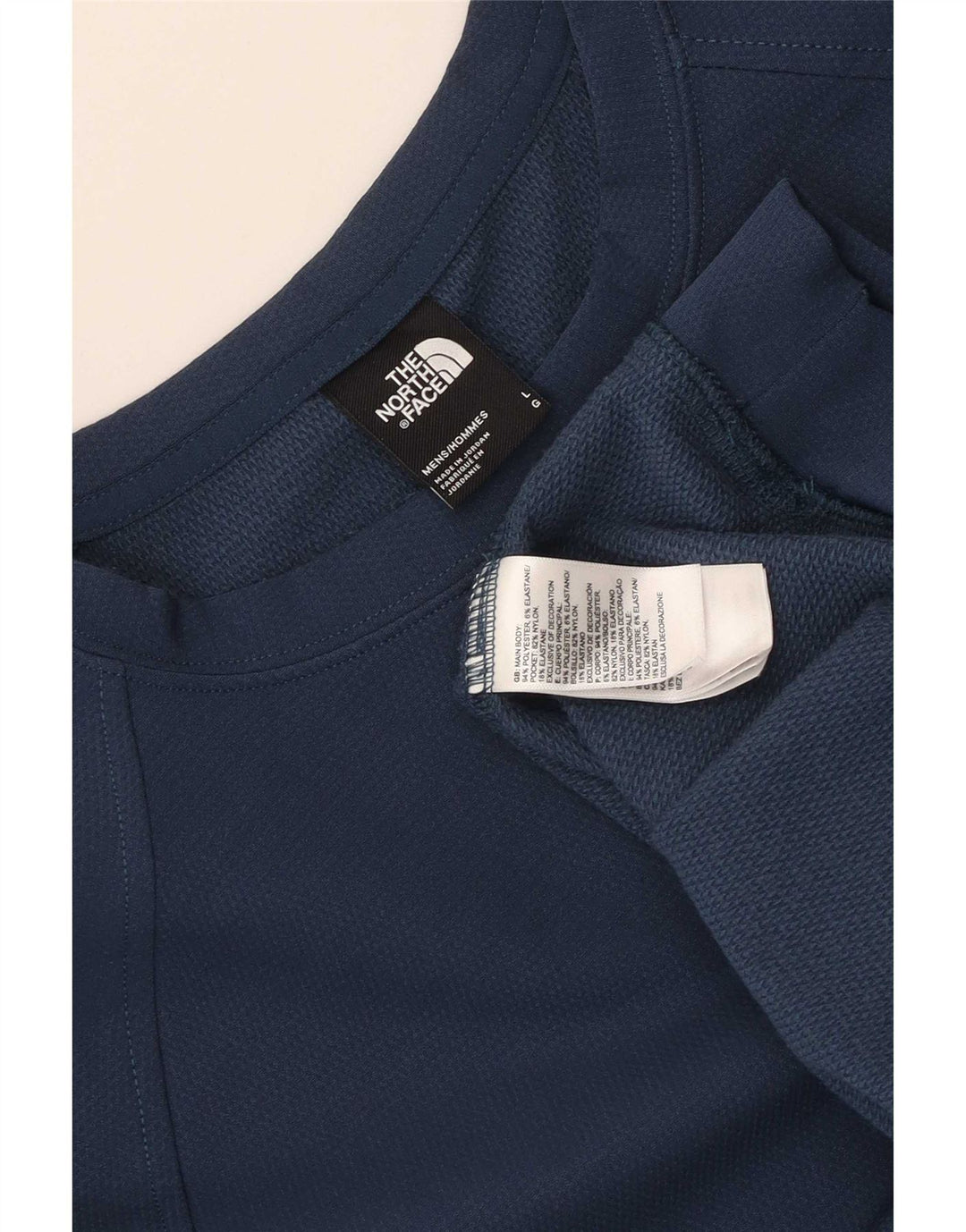 Η ανδρική φούτερ North Face Jumper Large Navy Blue Polyester