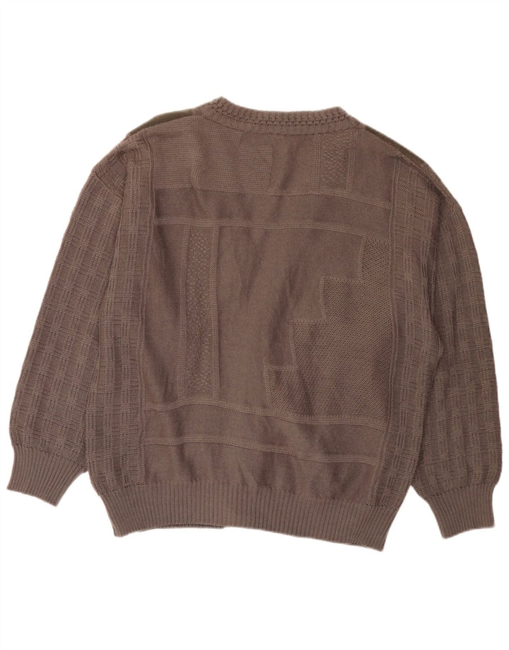 Ανδρικό πουλόβερ Walbusch Cardigan IT 54 XL Γκρι Colourblock