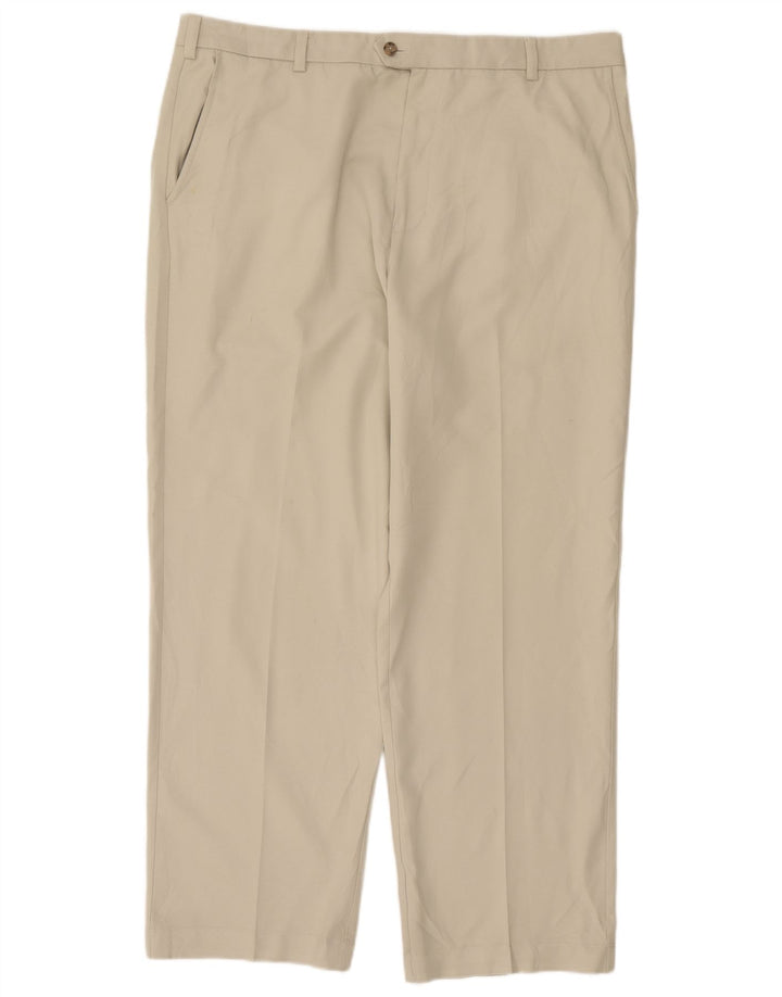 Ανδρικό ίσιο παντελόνι Chino Izod W36 L32 Off White Polyester