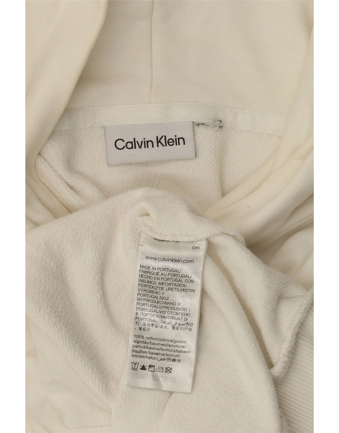 Calvin Klein Ανδρικό γραφικό κουκούλα 3XL, βαμβακερό