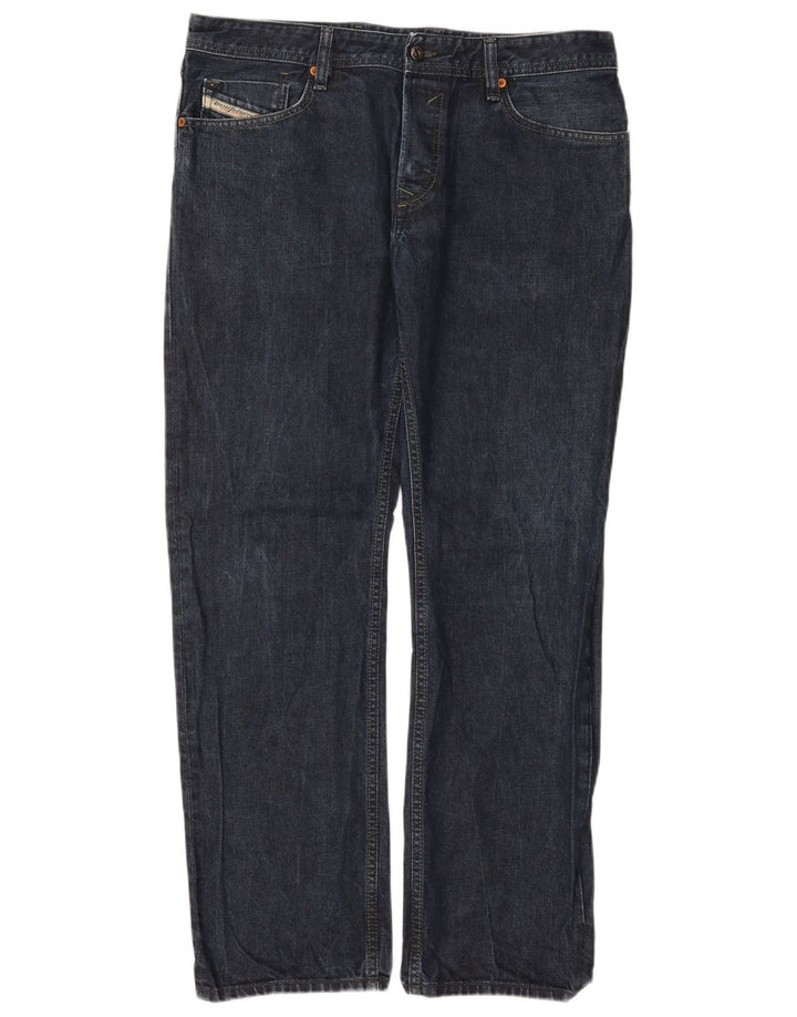 Diesel Ανδρικό Waykee Regular Straight Jeans W34 L32 Μπλε βαμβακερό