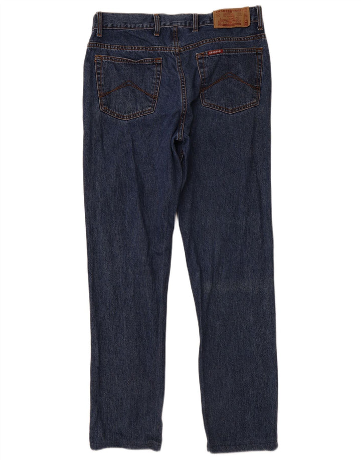 CARRERA Ανδρικά 700 Straight Jeans IT 50 Large W34 L30 Navy Blue Cotton