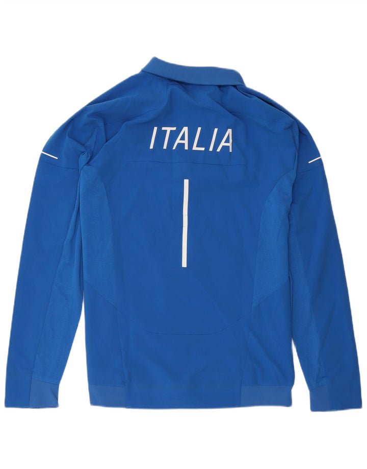 Asics Mens Italia Graphic Full Tracksuit XL Blue Polyester