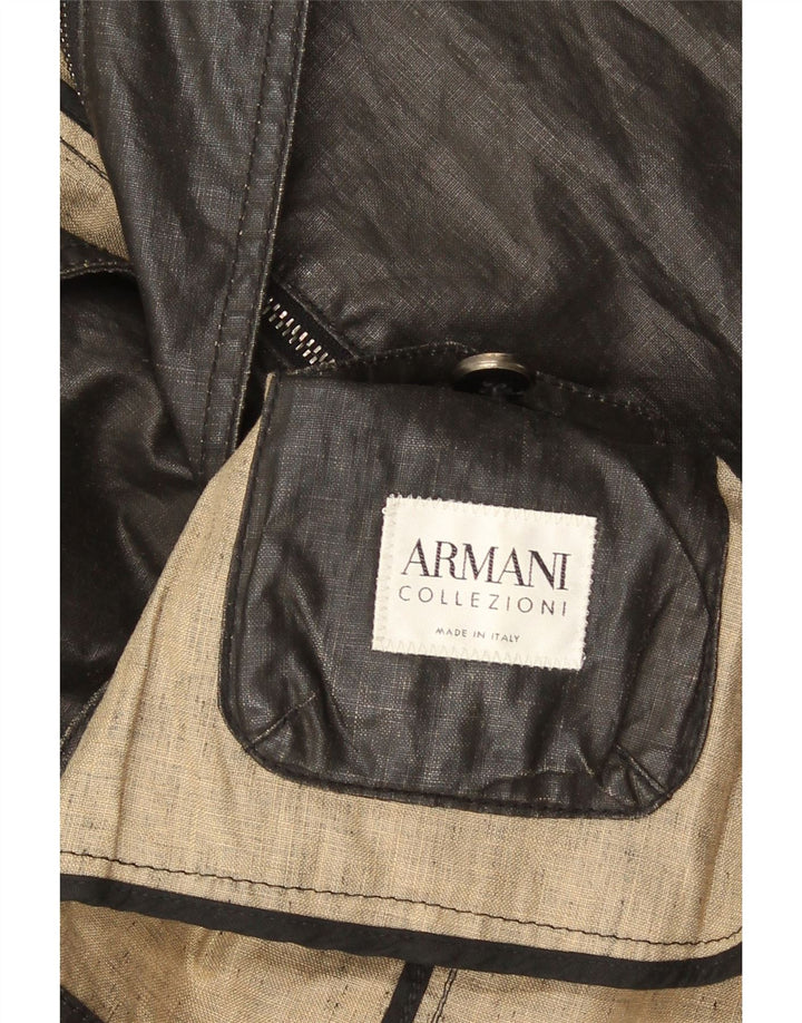Armani Collezioni Ανδρικό σακάκι 2 κουμπιών UK 38 Medium Black