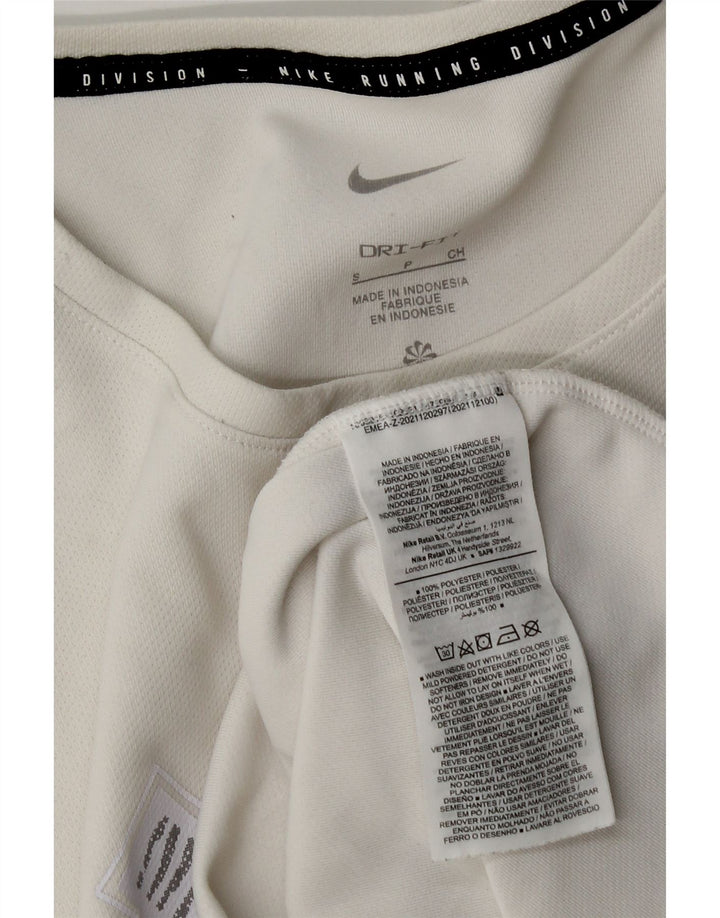 Ανδρικό T-Shirt Nike με γραφικό Dri Fit, μικρό λευκό πολυεστέρα