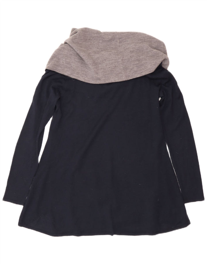 Phase Eight Γυναικείο πουλόβερ με ρολό λαιμόκοψη UK 12 Medium Navy Blue
