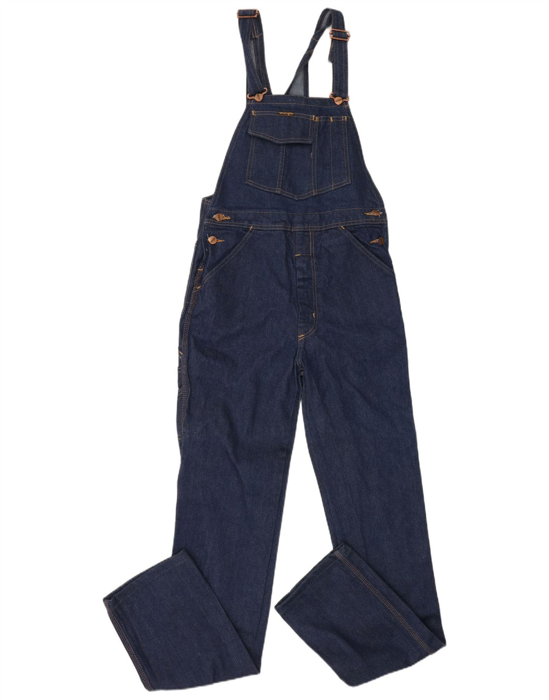 Ανδρικό τζιν WRANGLER Dungarees ίσιο W29 L36 Navy Blue Cotton