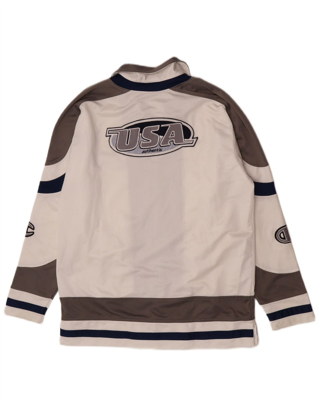 Ανδρική φόρμα Champion USA Graphic Top Jacket Medium White Colourblock