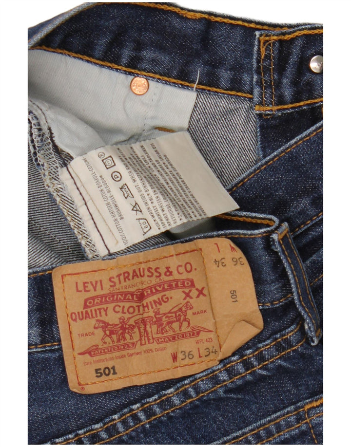 Ανδρικό Levi's 501 Capri Jeans W36 L22 Μπλε βαμβακερό