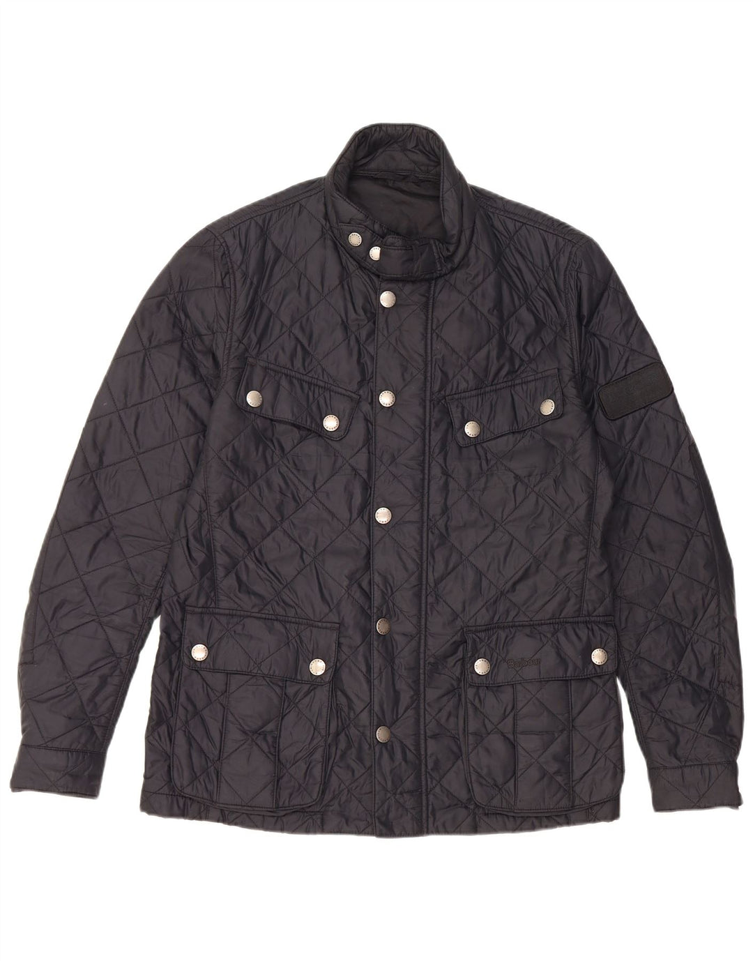 Ανδρικό καπιτονέ μπουφάν Barbour UK 38 Medium Navy Blue Polyamide