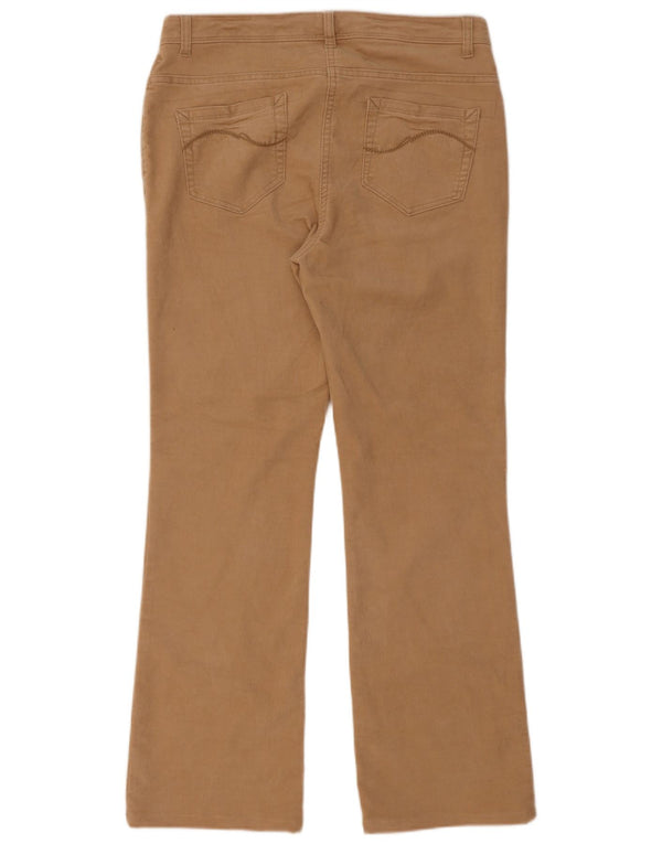 Marks & Spencer Γυναικείο κοτλέ παντελόνι UK 12 Medium W32 L29 Beige