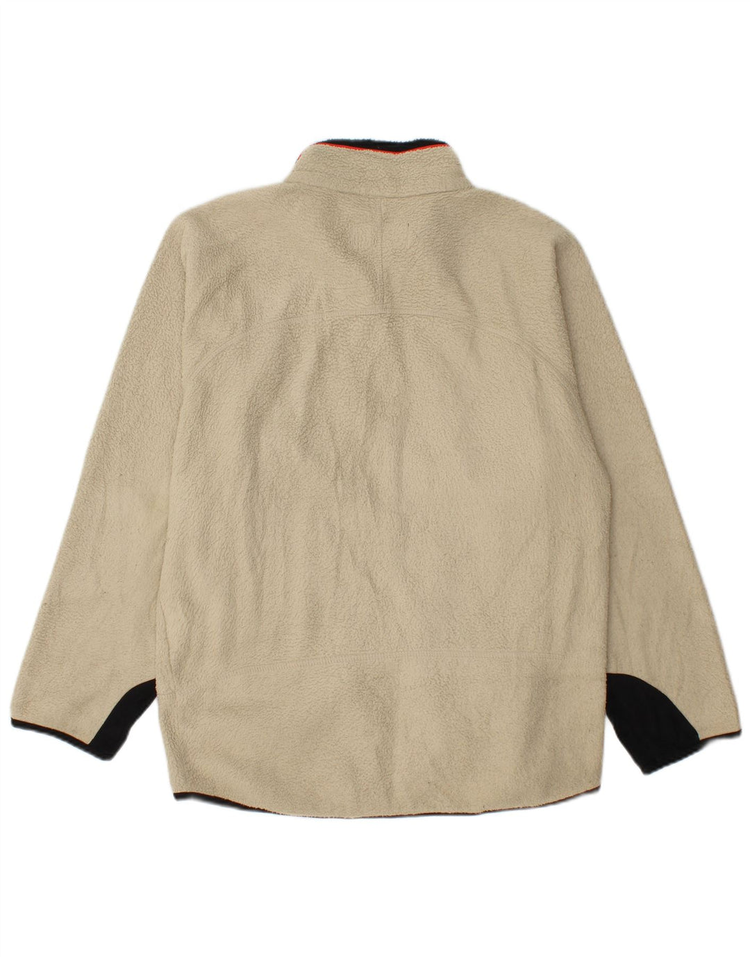 Ανδρικό μπουφάν FILA Fleece UK 36 Small Off White Colourblock