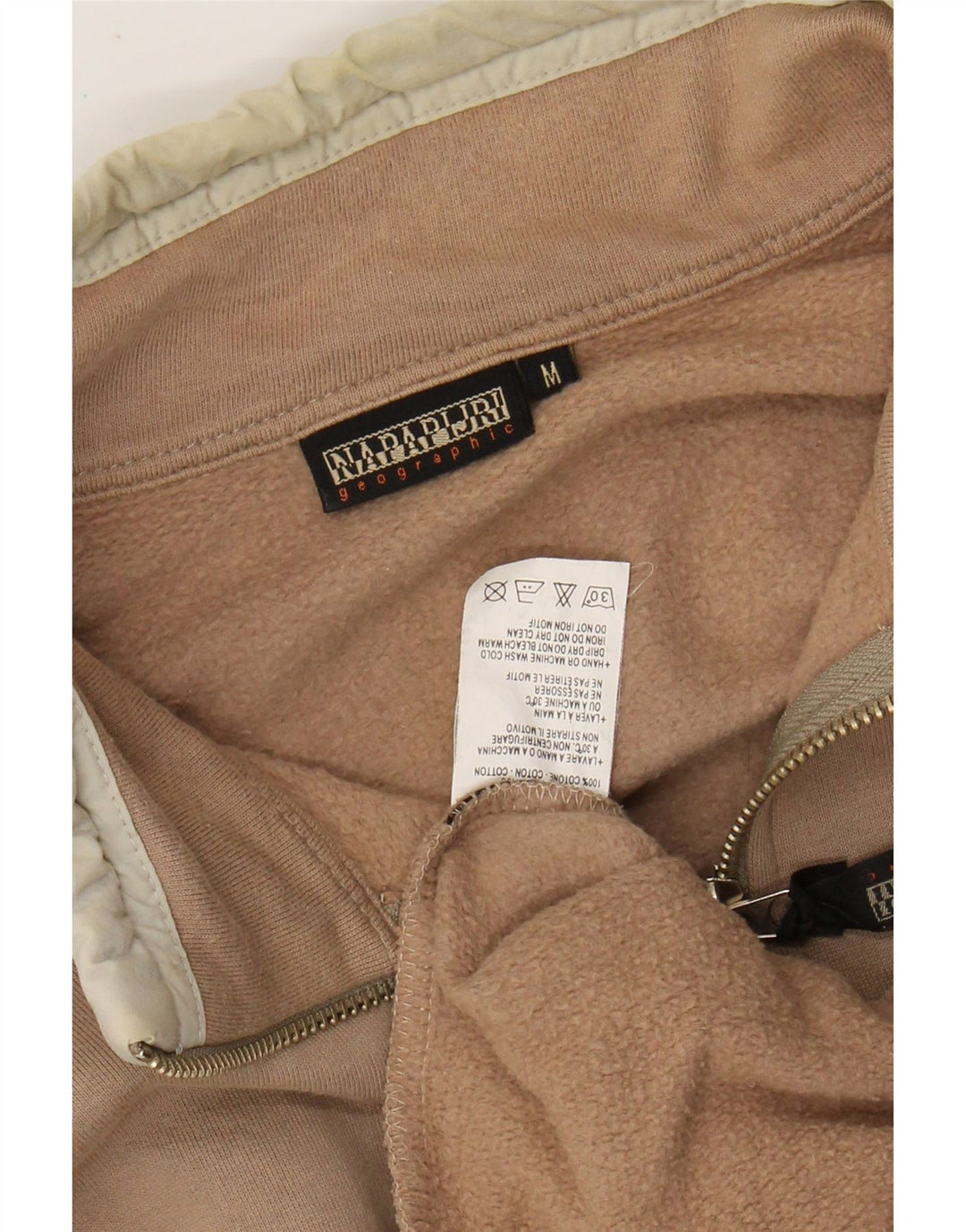 NAPAPIJRI Ανδρικό φούτερ με φερμουάρ με φερμουάρ, μεσαίο βαμβακερό