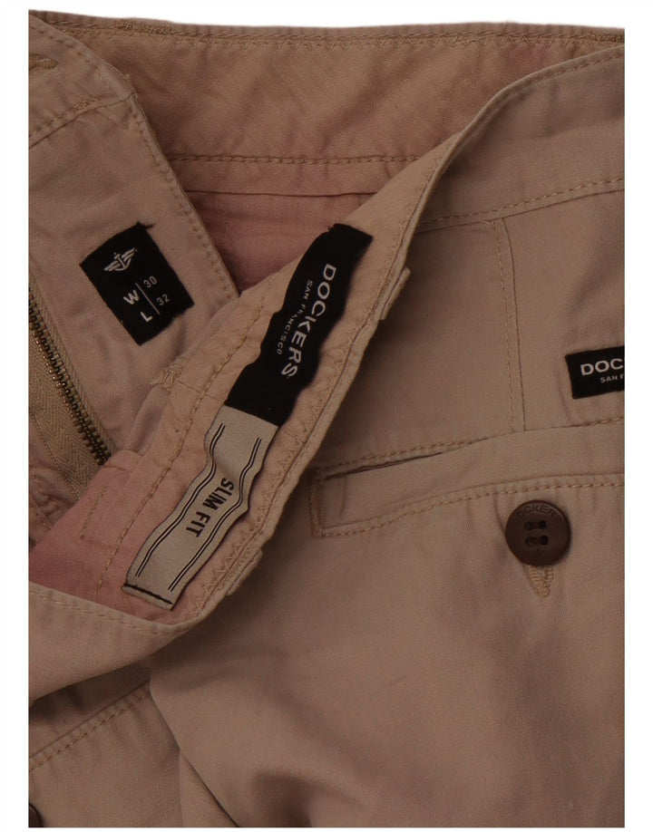 DOCKERS Γυναικείο Παντελόνι Chino Slim Fit W30 L28 Beige