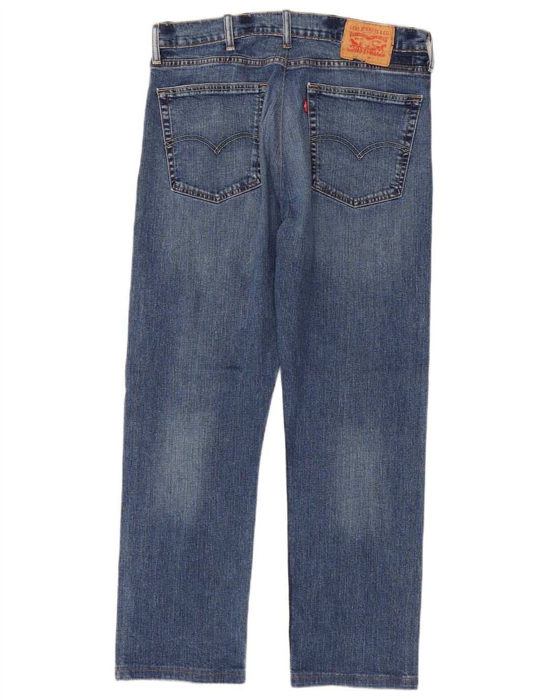 Levi's Mens 518 Straight Jeans W38 L29 Μπλε Βαμβακερό