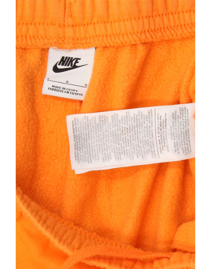 Ανδρική φόρμα Nike Παντελόνι Joggers μεγάλο πορτοκαλί βαμβακερό