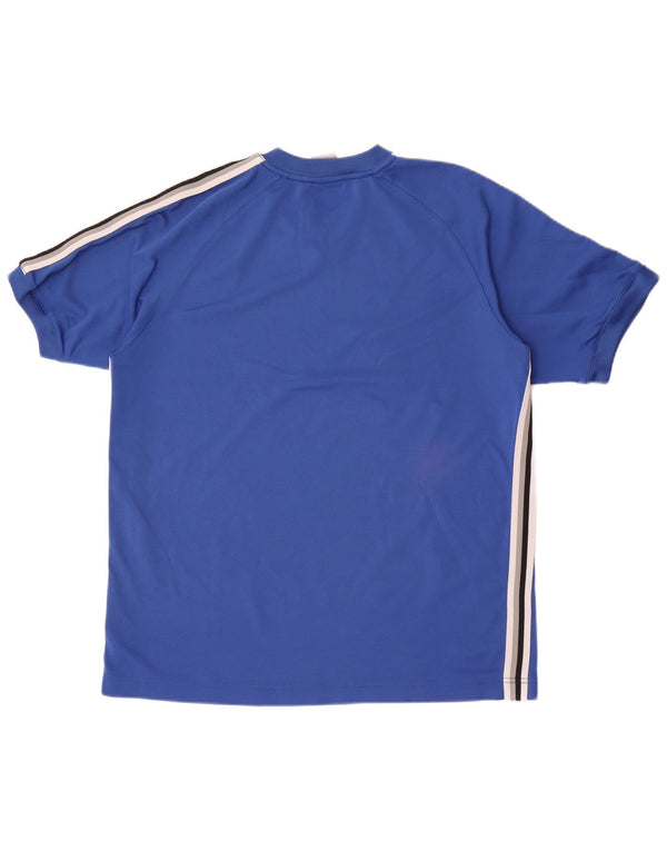 Ανδρικό T-Shirt Nike Top UK 45/47 XL Μπλε βαμβακερό
