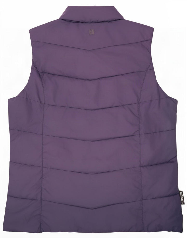 Mountain Warehouse Womens Padded Gilet UK 16 Large Blue Polyester