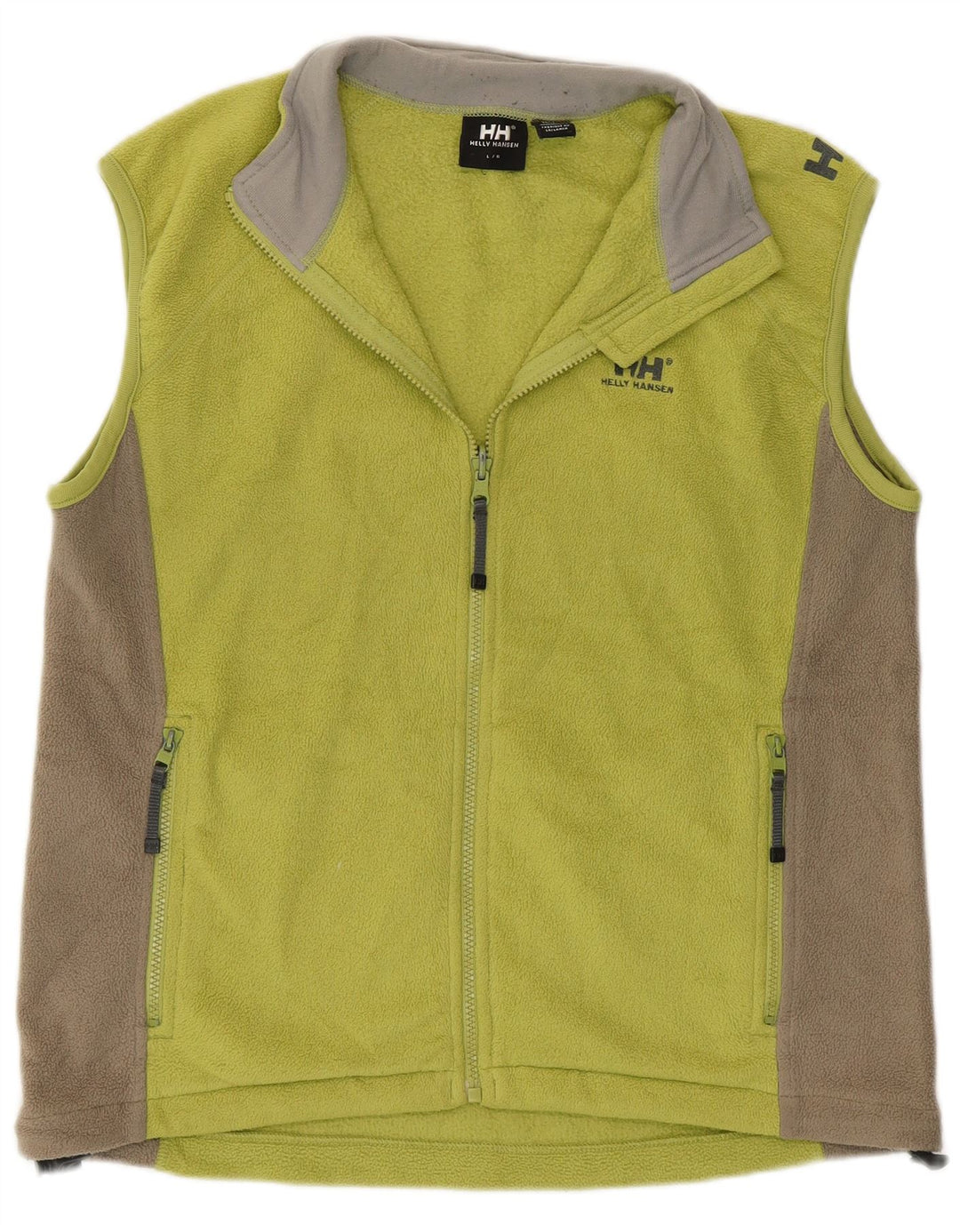 HELLY HANSEN Γυναικεία Fleece Gilet UK 16 Large Green Colorblock Πολυεστέρας