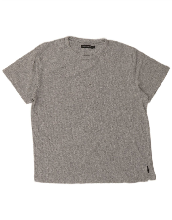 Ανδρικό T-Shirt French Connection Top XL Γκρι βαμβακερό