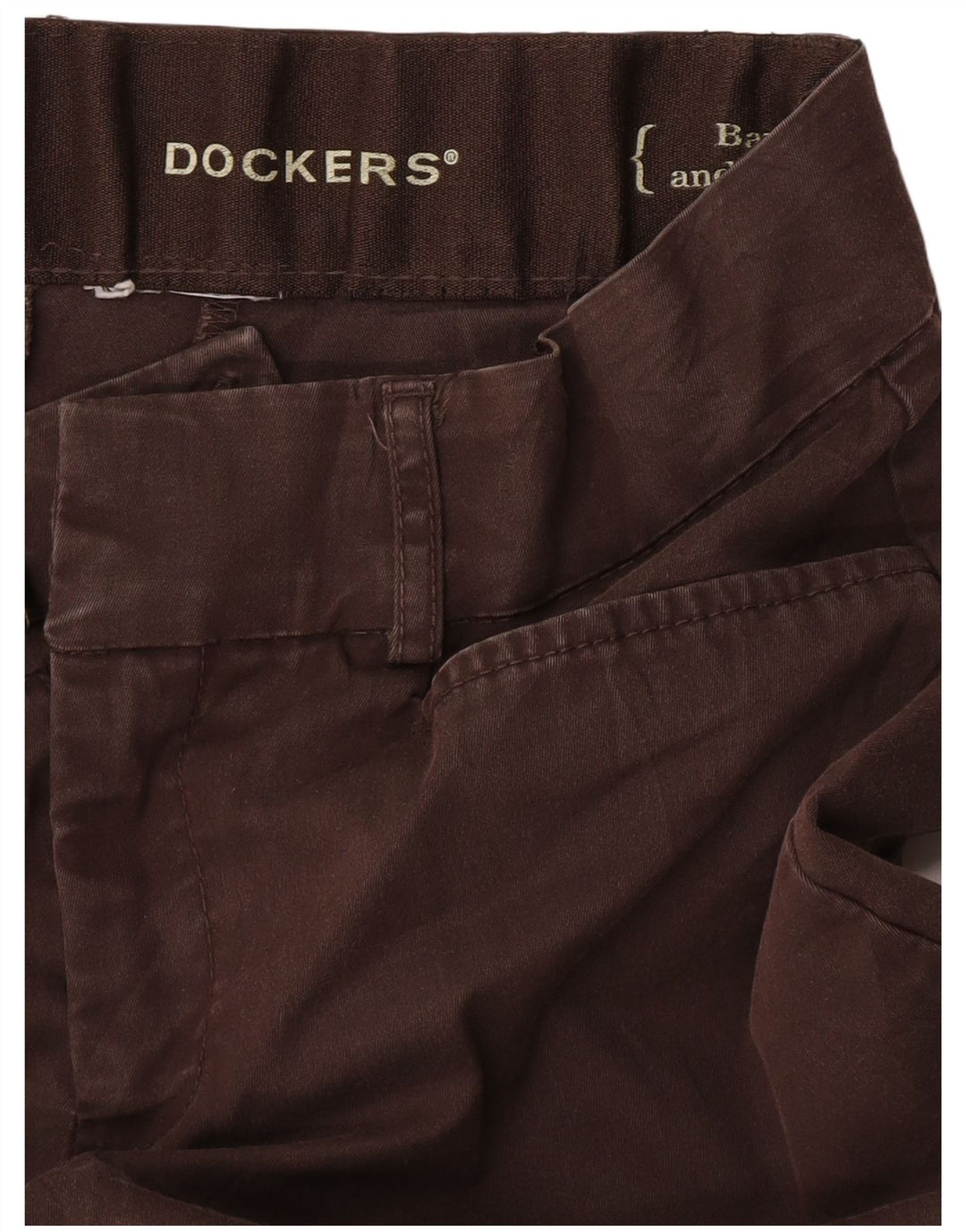 Dockers Γυναικείο ίσιο Casual Παντελόνι W28 L29 Καφέ