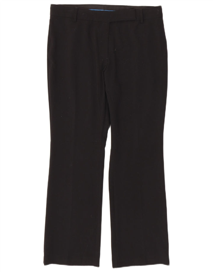 Marks & Spencer Γυναικεία Bootcut Casual Παντελόνι UK 12 Medium W32 L28 Black