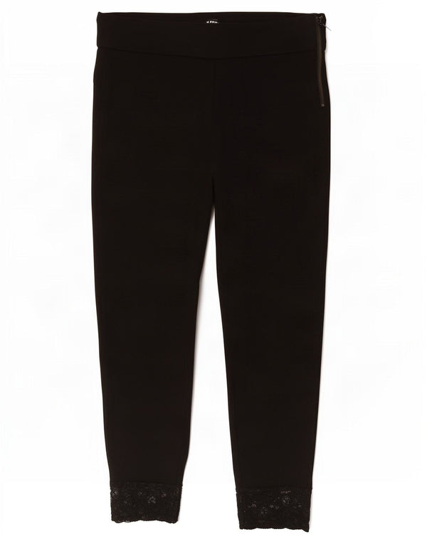 Zara Γυναικείο Trafaluc Legging Παντελόνι Cropped Medium W28 L25 Μαύρο