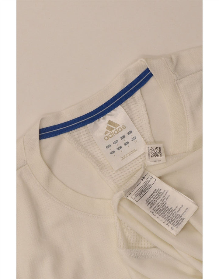 Adidas Ανδρικό γιλέκο Climalite Top Small White Polyester