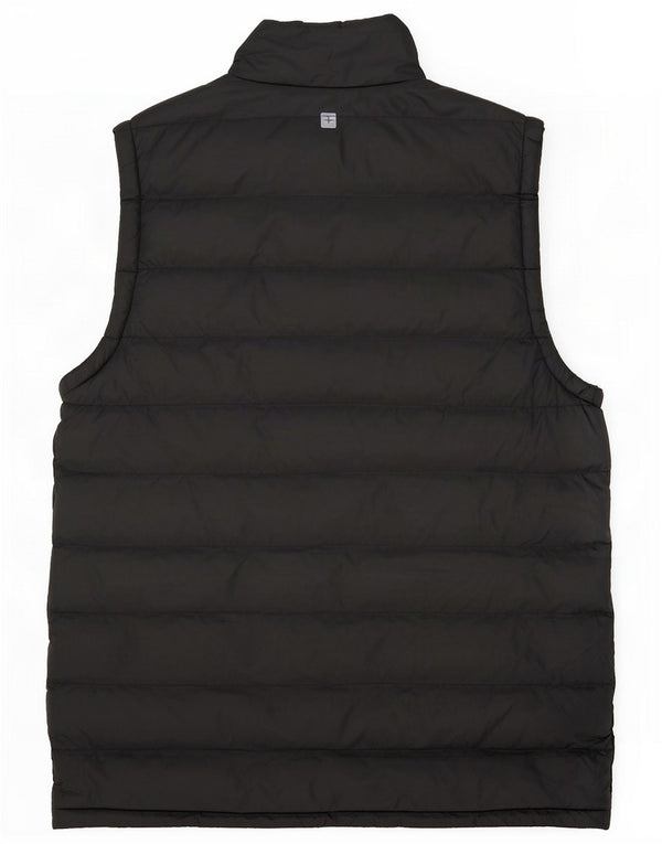 Mountain Warehouse Mens Padded Gilet UK 36 Small Black Nylon