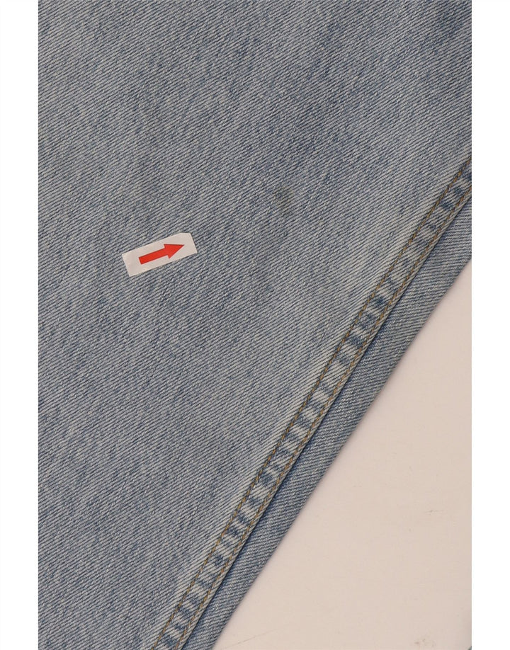 Lee Mens Chicago Straight Jeans W38 L27 Blue Cotton