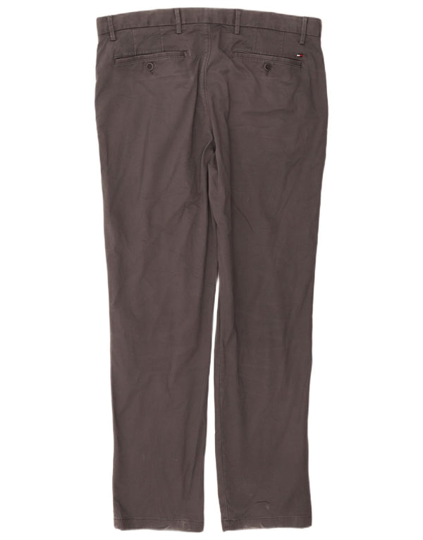 TOMMY HILFIGER Ανδρικό παντελόνι Chino Slim Fit W38 L32 Γκρι βαμβακερό