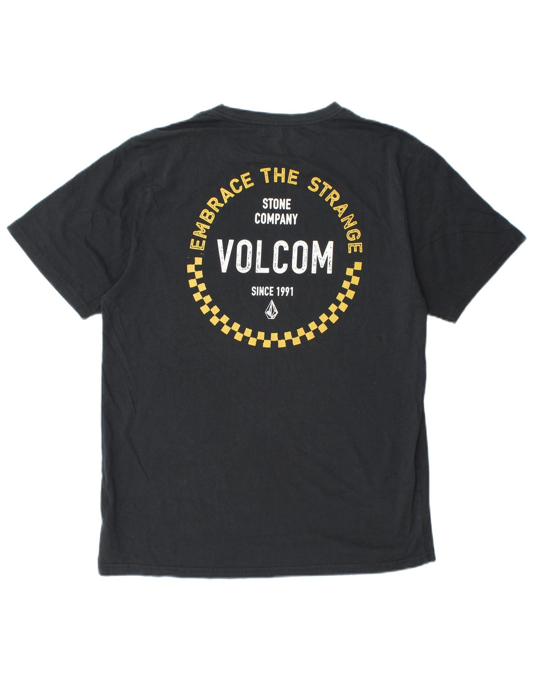 VOLCOM Ανδρικό T-Shirt Μοντέρνα Εφαρμογή γραφικό Τοπ μεγάλο μαύρο βαμβακερό
