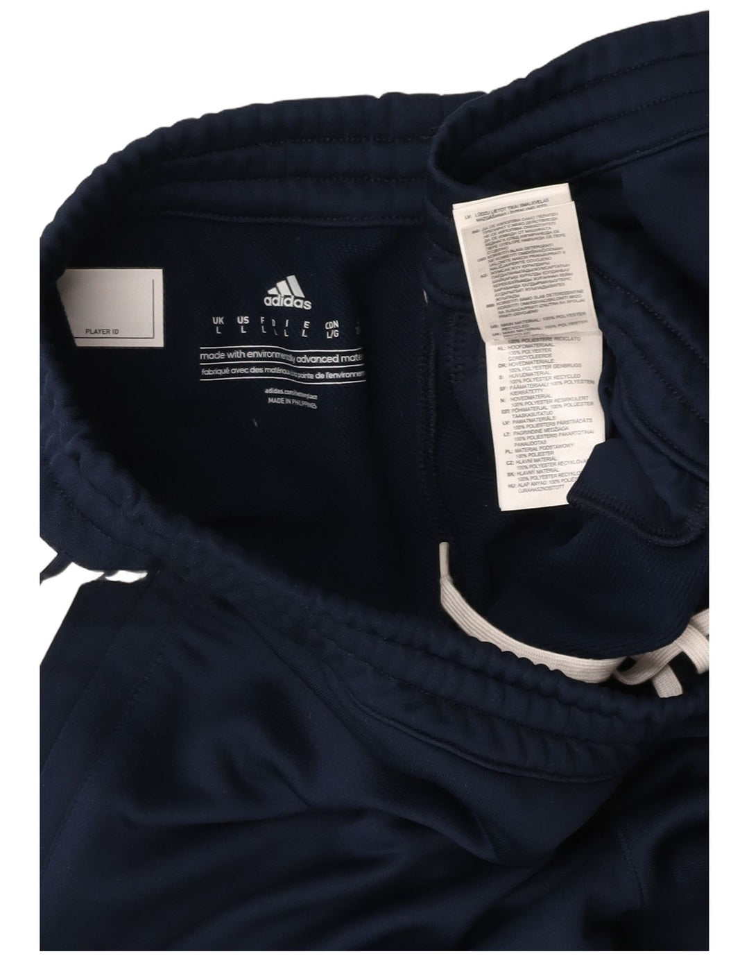 Ανδρική αθλητική φόρμα ADIDAS Παντελόνι Μεγάλο Navy Blue Polyester