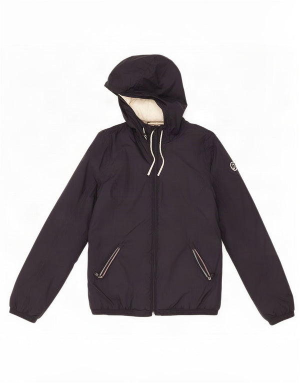 North Sails γυναικείο μπουφάν με κουκούλα UK 12 Medium Navy Blue Polyamide
