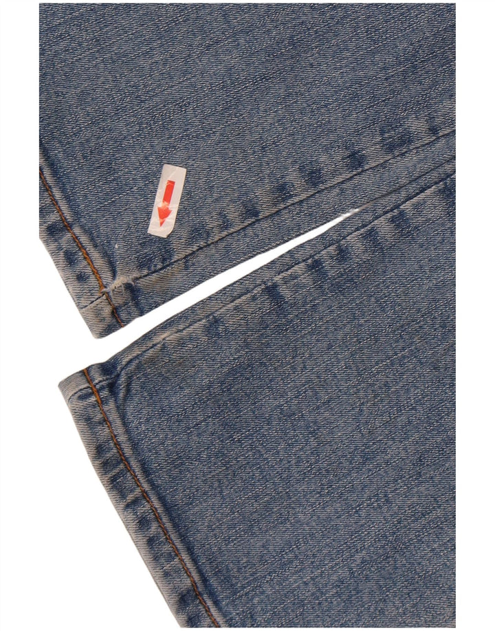 Γυναικείο ίσιο τζιν Wrangler US 10 Medium W28 L28 Μπλε βαμβακερό