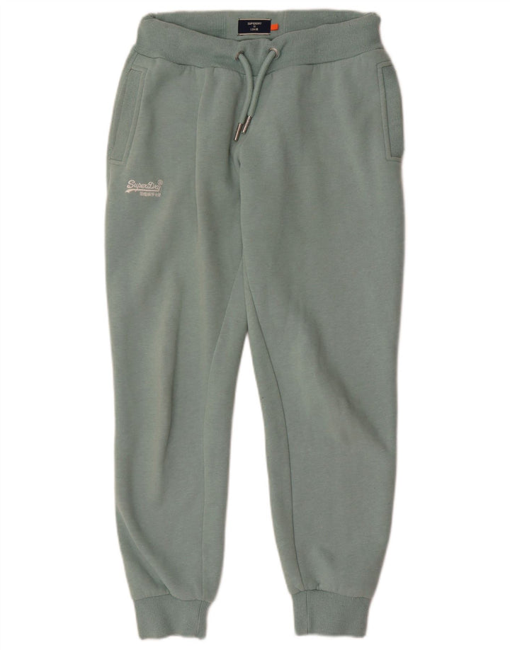 Superdry Γυναικεία Ολόσωμη Φόρμα UK 10 Μικρή Πράσινη Βαμβακερή