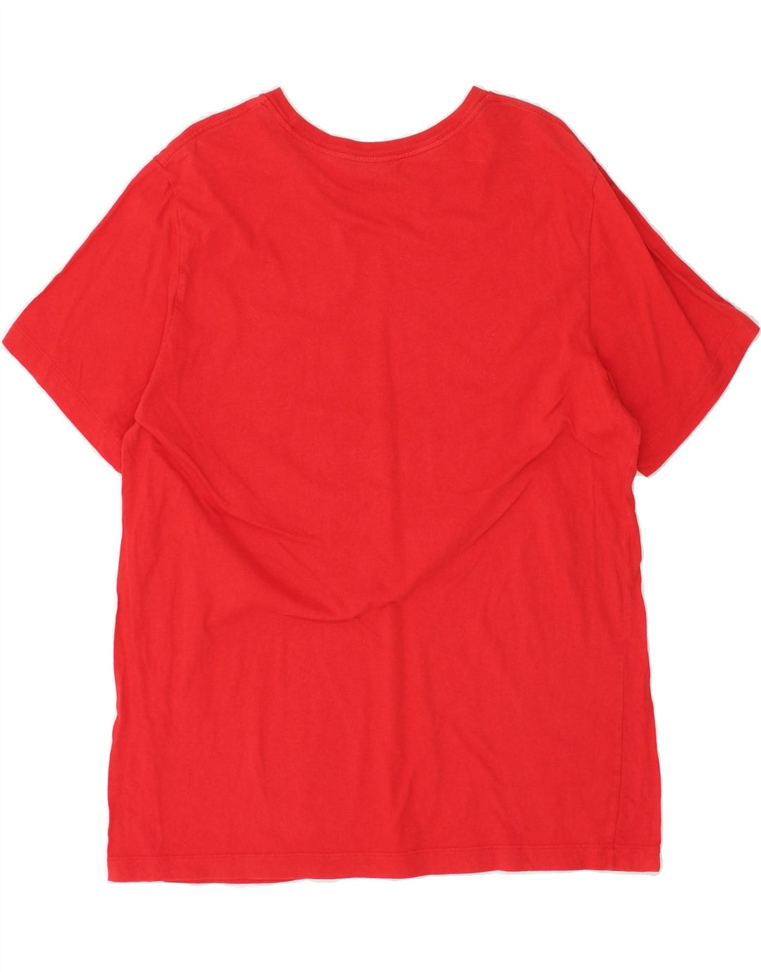 NIKE Mens Graphic T-Shirt Top Large Red Vintage Nike and Second-Hand Nike from Messina Hembry 